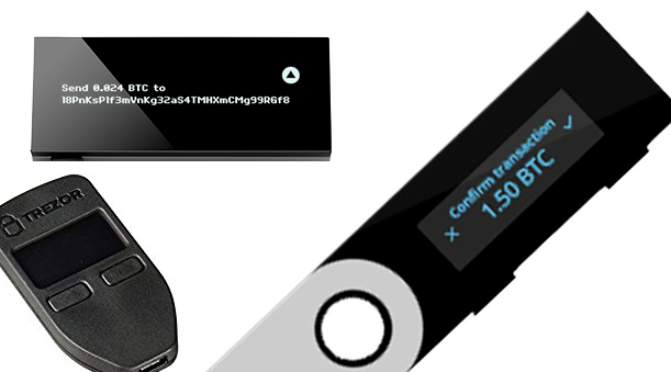 Hardware Wallets Im Vergleich Trezor Ledger Nano S X Hardware - 