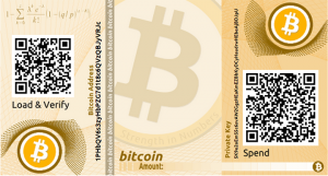 Bitcoin Paper Wallet