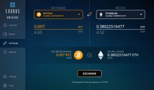 exodus exchange